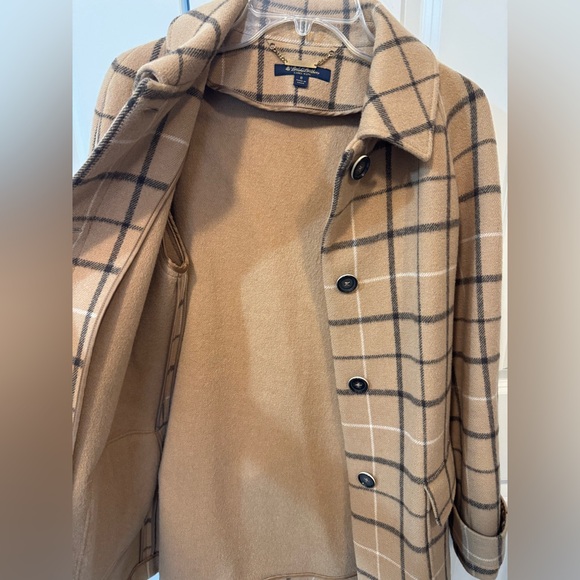 Size 8 Brooks Brothers Camel Hair Jacket - Picture 4 of 5